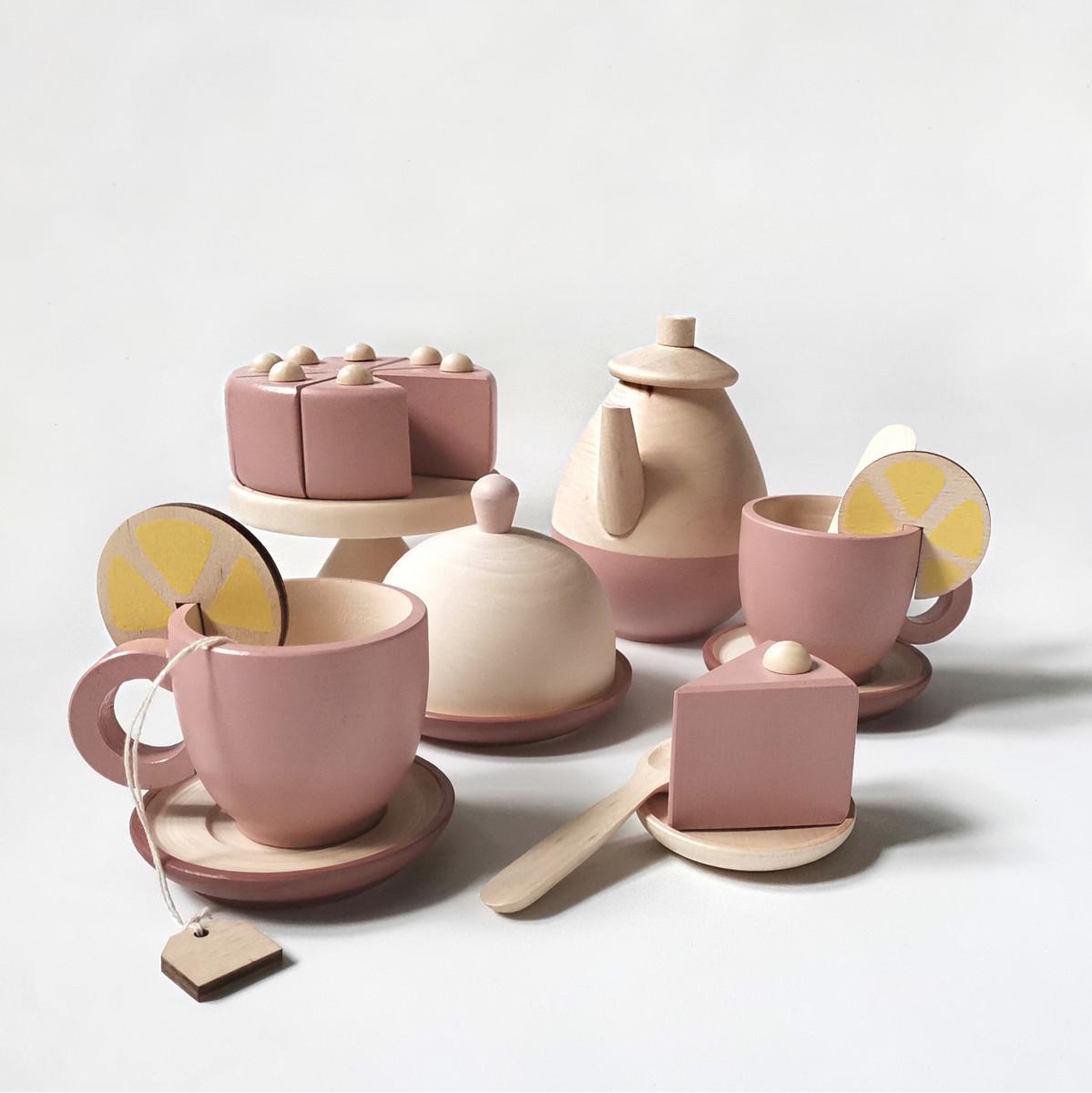 wooden teasets